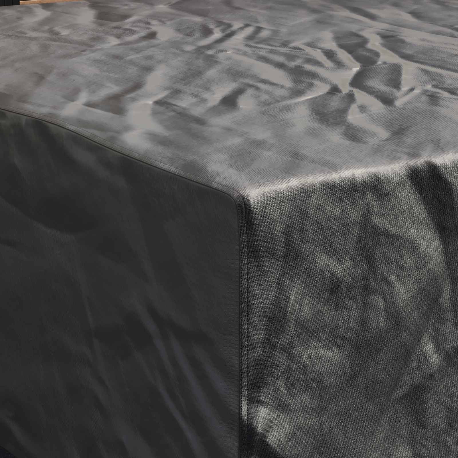 Møbelbeskyttelse Ensfarget Svart 220 X 220 X 70 Cm 600D