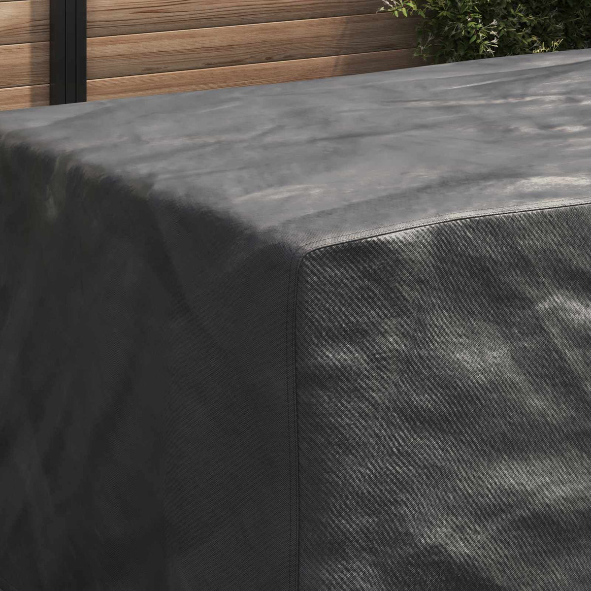 Møbelbeskyttelse Ensfarget Svart 229 X 113 X 73 Cm 420D