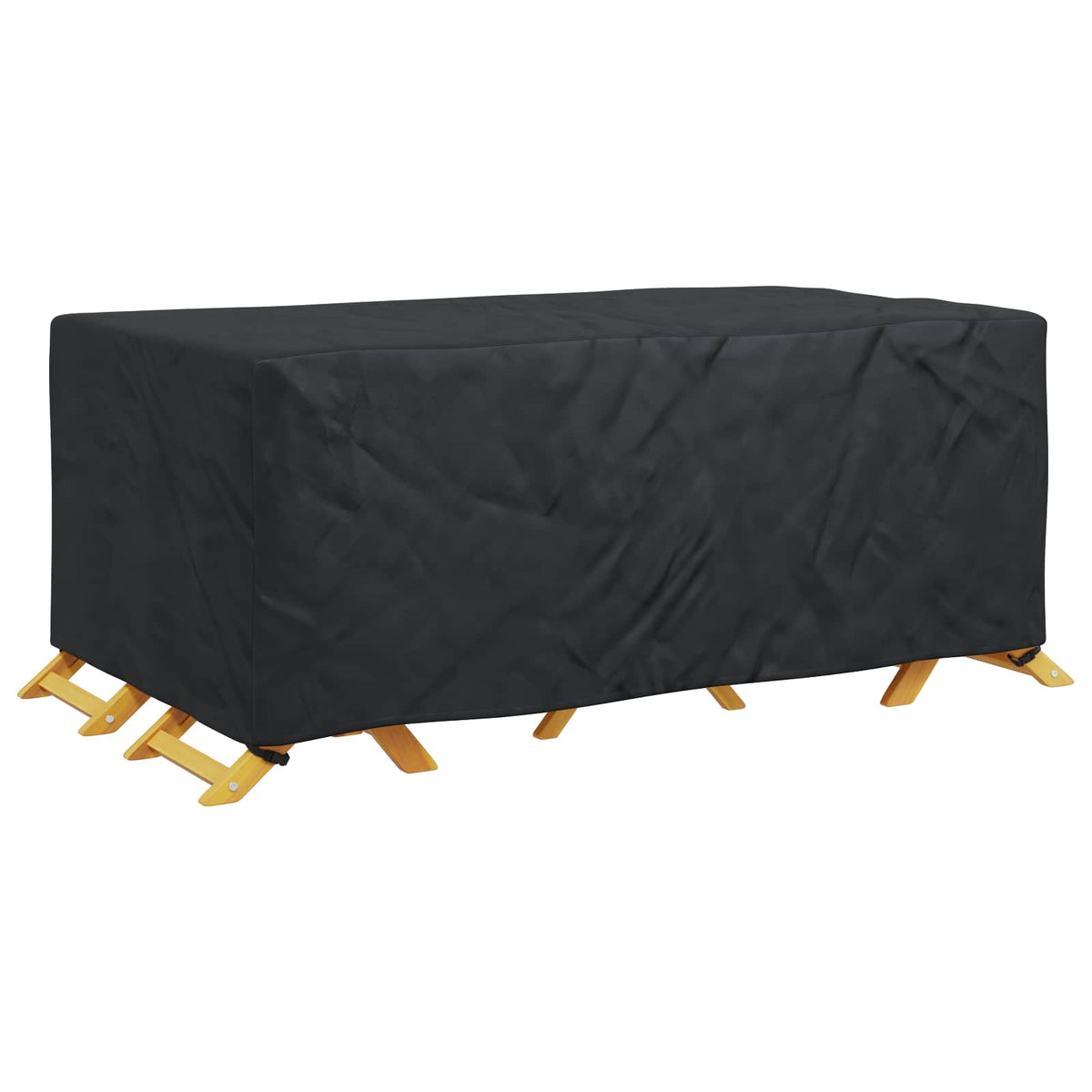 Møbelbeskyttelse Ensfarget Svart 240 X 140 X 90 Cm 210D