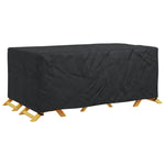 Møbelbeskyttelse Ensfarget Svart 240 X 140 X 90 Cm 420D