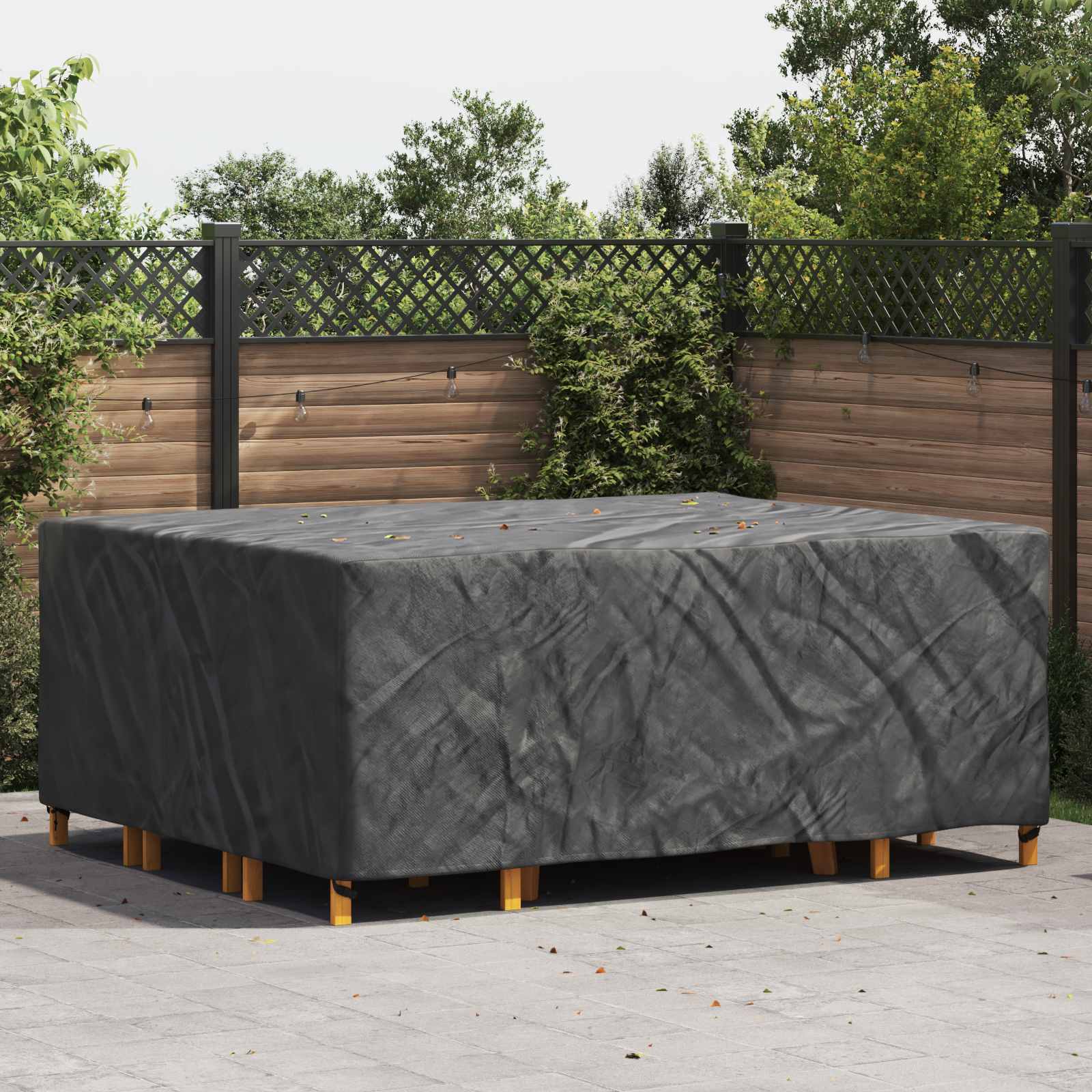 Møbelbeskyttelse Ensfarget Svart 250 X 210 X 70 Cm 420D