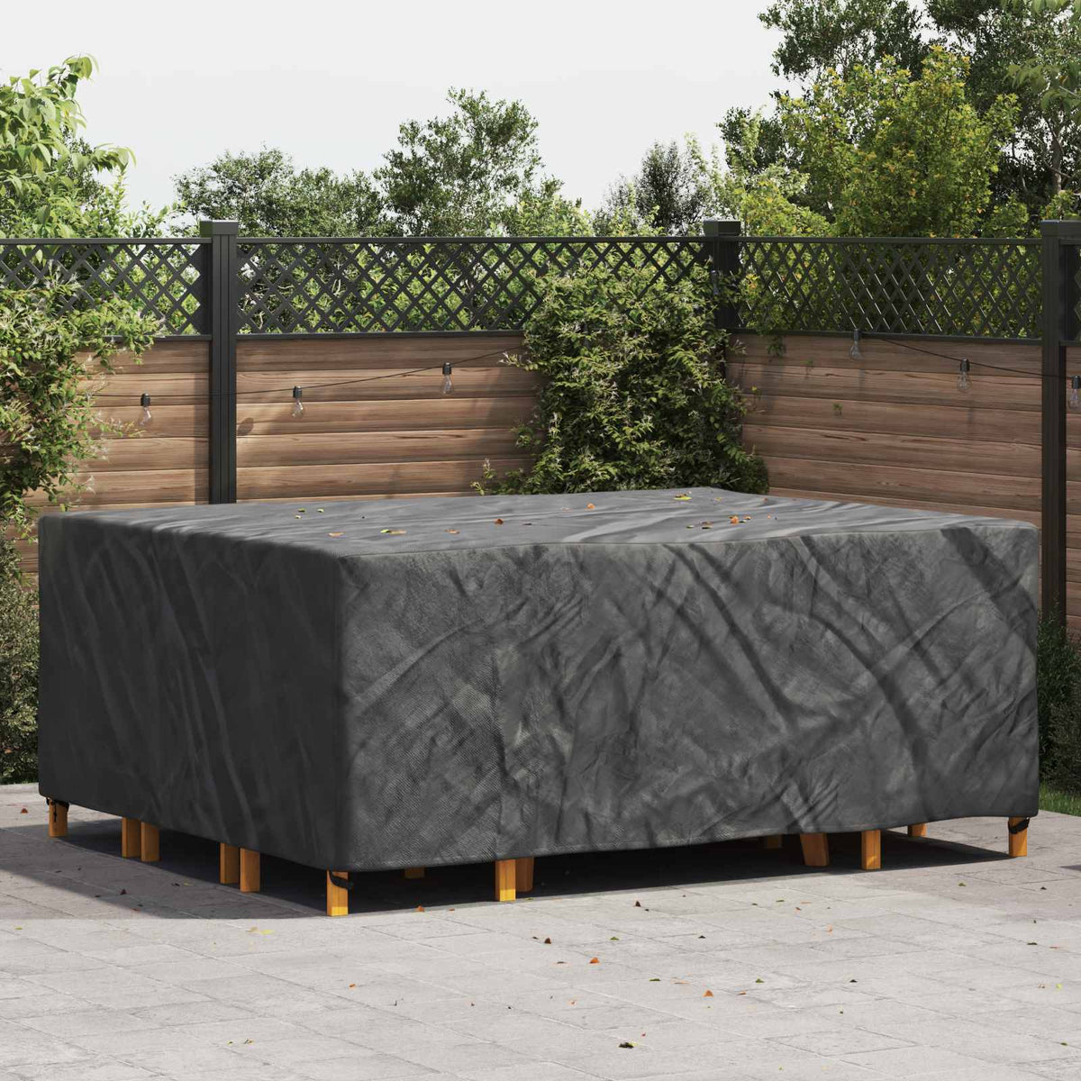 Møbelbeskyttelse Ensfarget Svart 250 X 210 X 90 Cm 210D