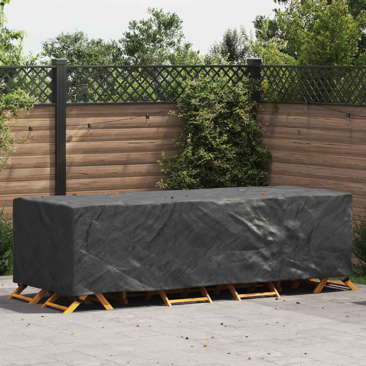 Møbelbeskyttelse Ensfarget Svart 270 X 110 X 70 Cm 420D
