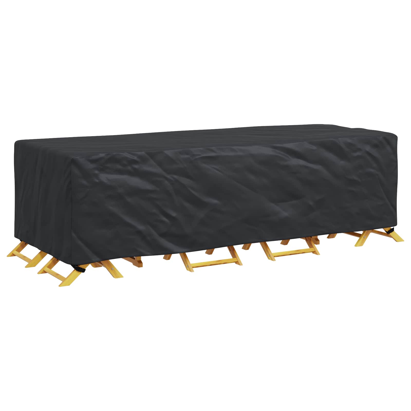 Møbelbeskyttelse Ensfarget Svart 270 X 110 X 70 Cm 420D
