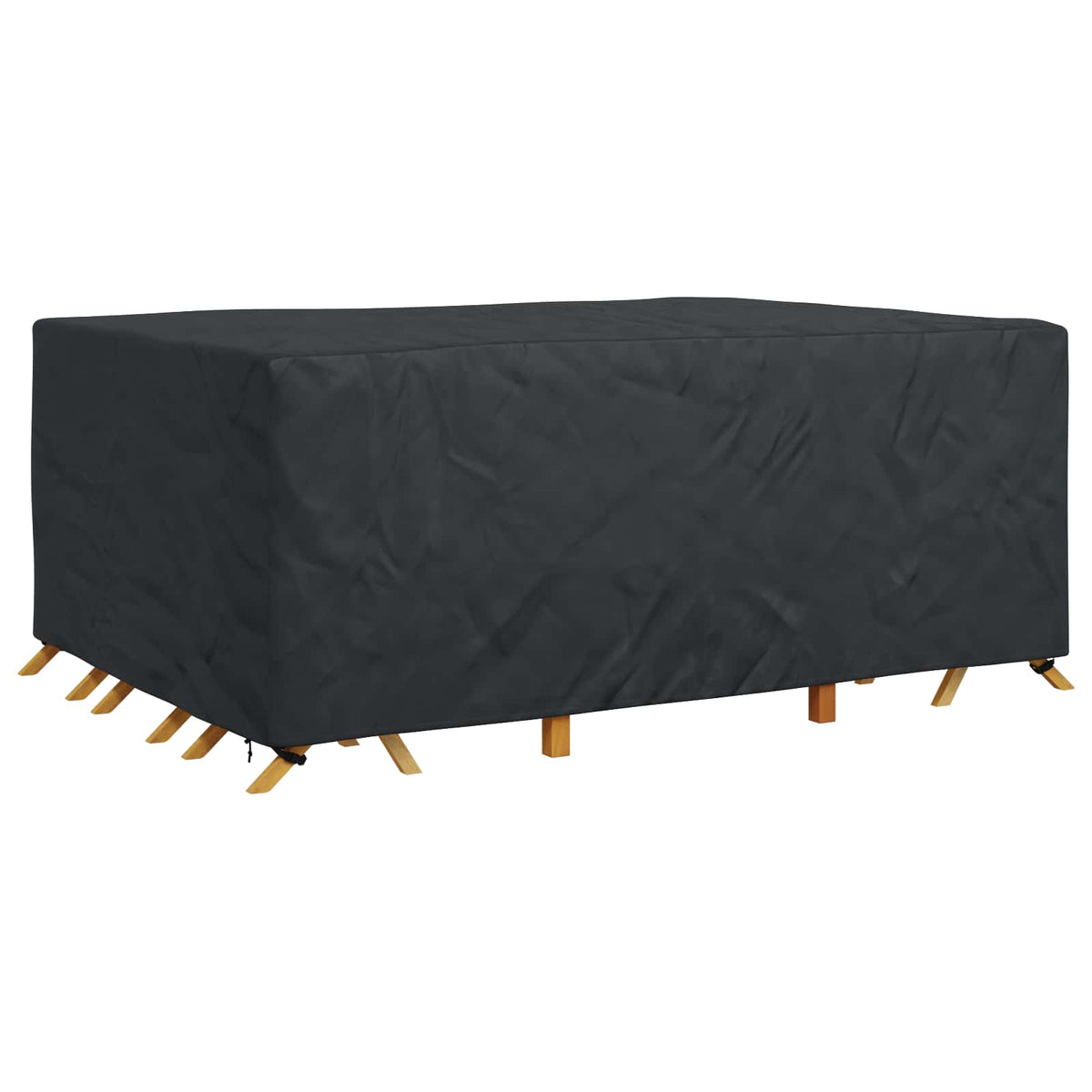 Møbelbeskyttelse Ensfarget Svart 280 X 204 X 106 Cm 210D