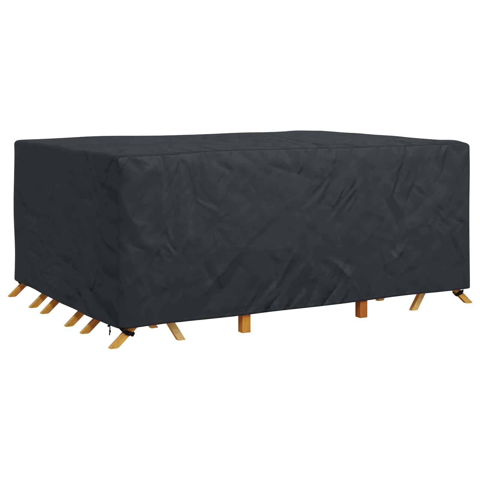 Møbelbeskyttelse Ensfarget Svart 280 X 204 X 106 Cm 210D