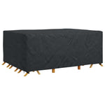 Møbelbeskyttelse Ensfarget Svart 280 X 204 X 106 Cm 600D