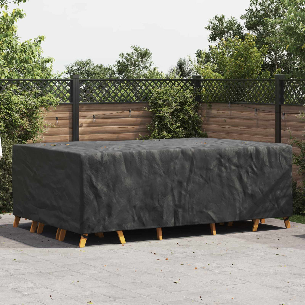 Møbelbeskyttelse Ensfarget Svart 300 X 200 X 90 Cm 210D