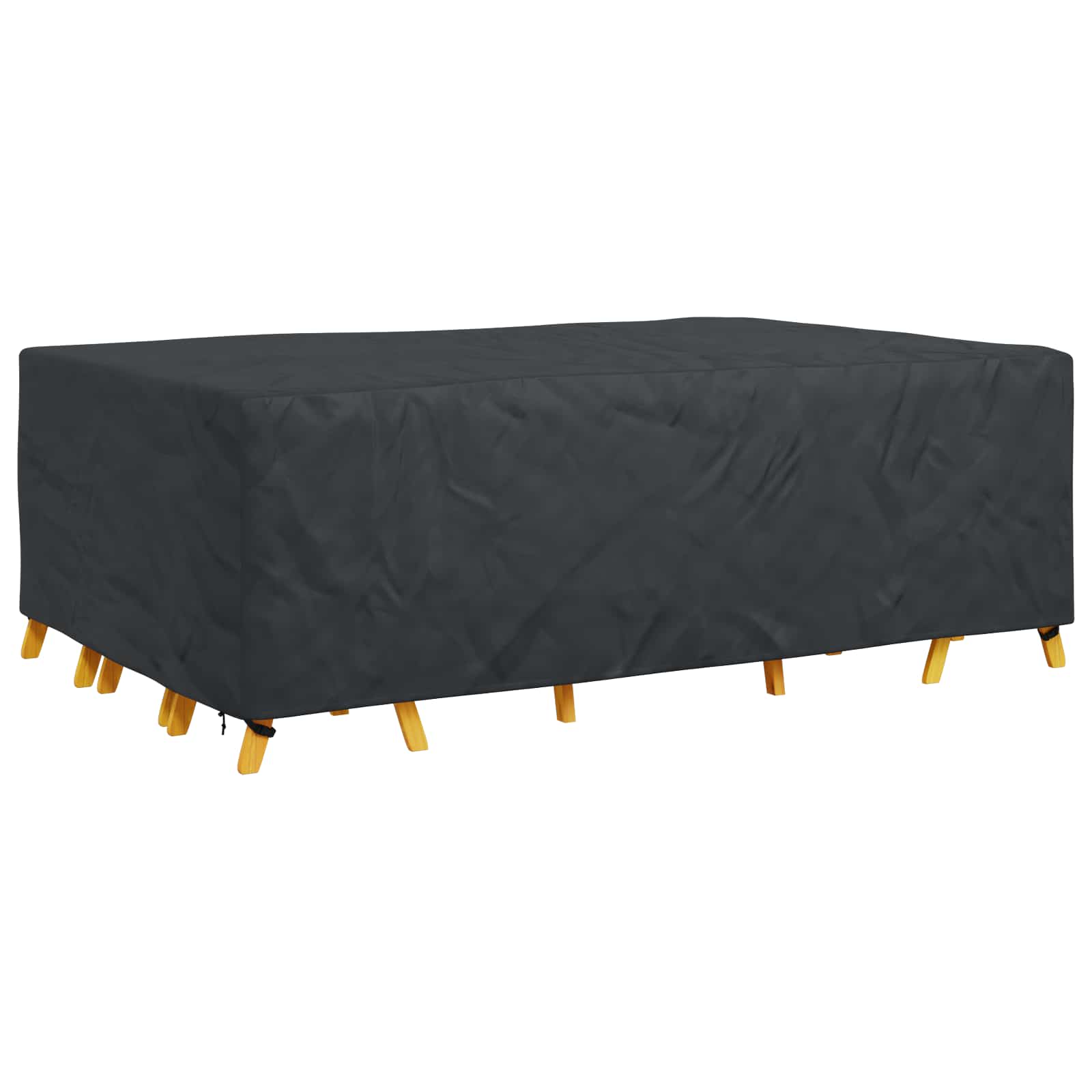 Møbelbeskyttelse Ensfarget Svart 300 X 200 X 90 Cm 210D