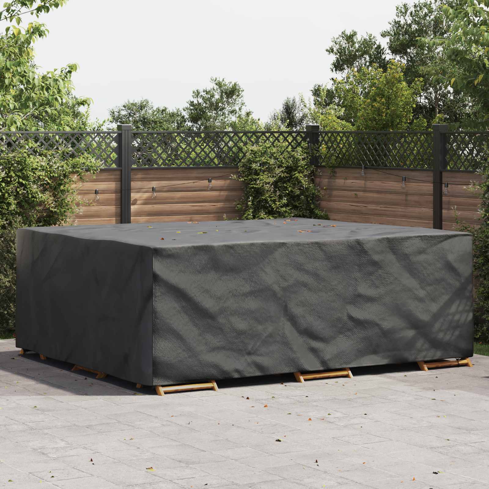 Møbelbeskyttelse Ensfarget Svart 300 X 250 X 70 Cm 420D