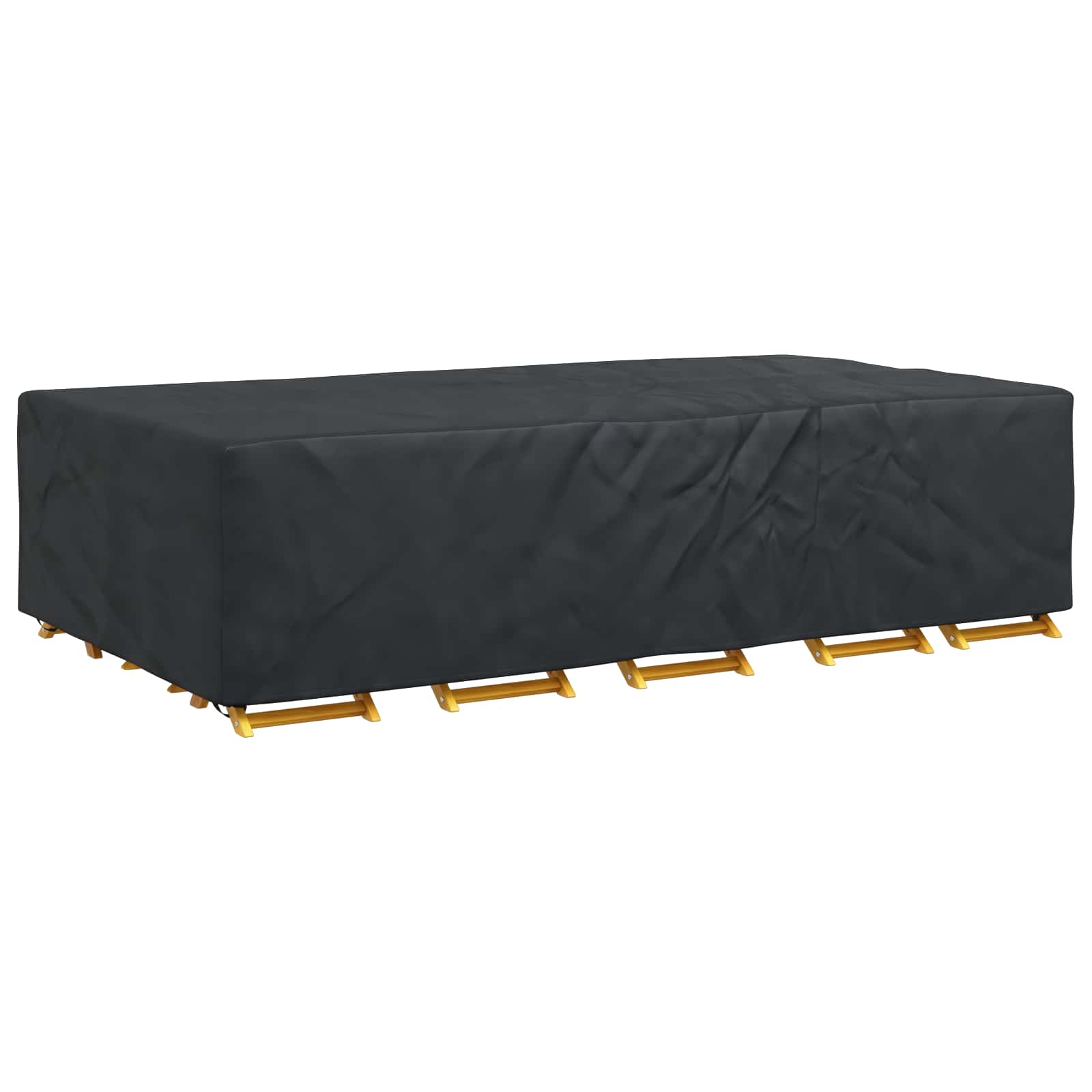 Møbelbeskyttelse Ensfarget Svart 315 X 180 X 74 Cm 210D