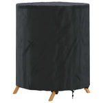 Bordduk Ensfarget Svart 62 X 62 X 70 Cm Stoff