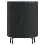 Bordduk Ensfarget Svart 62 X 62 X 70 Cm Stoff