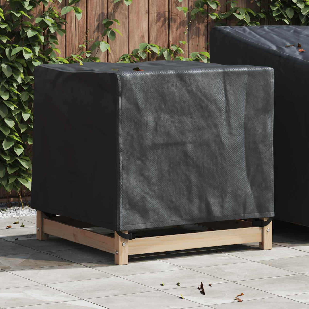 Møbelbeskyttelse Svart 64 X 64 X 65 Cm 210D Oxford Stoff