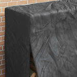 Vedstativtrekk Svart 61 X 122 X 106 Cm 210D Oxford Stoff