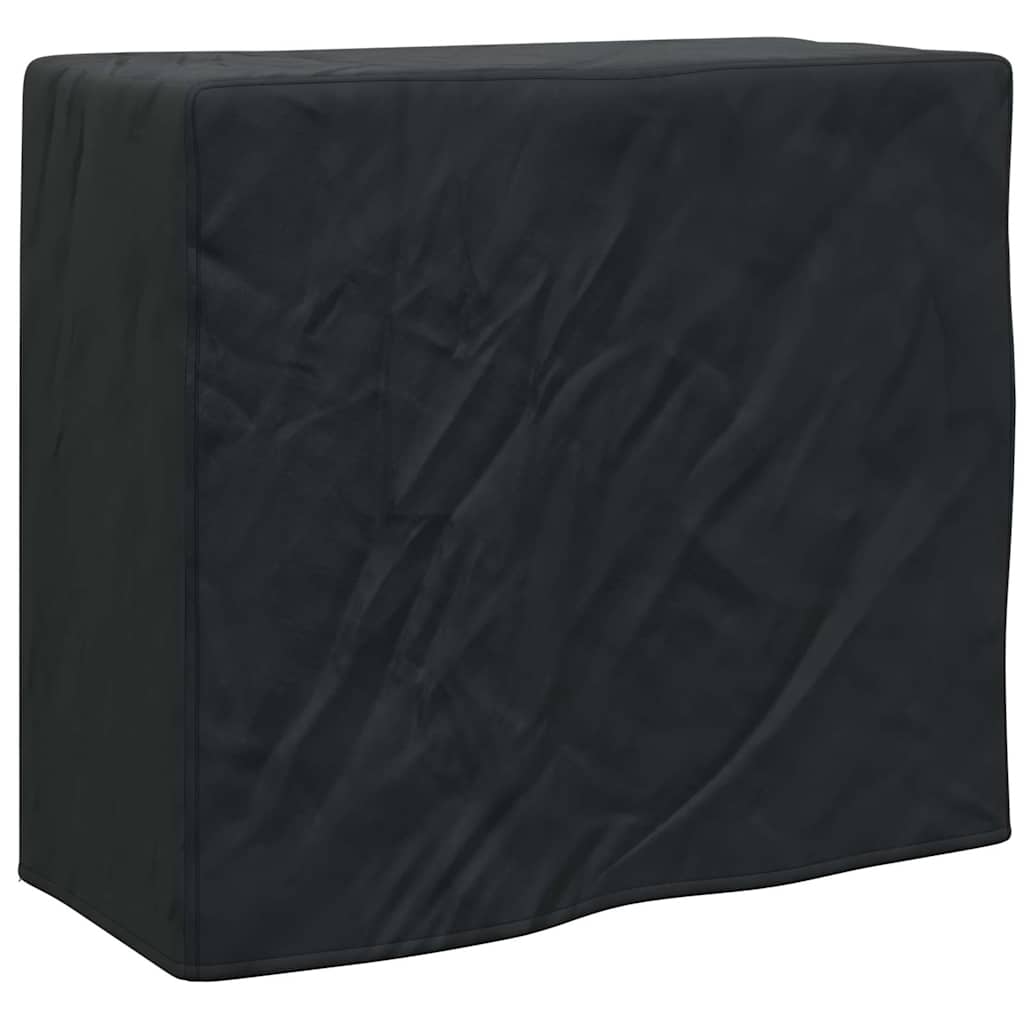 Vedstativtrekk Svart 61 X 122 X 106 Cm 210D Oxford Stoff