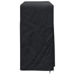 Vedstativtrekk Svart 61 X 122 X 106 Cm 210D Oxford Stoff
