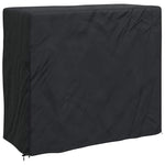 Vedstativtrekk Svart 61 X 122 X 106 Cm 420D Oxford Stoff