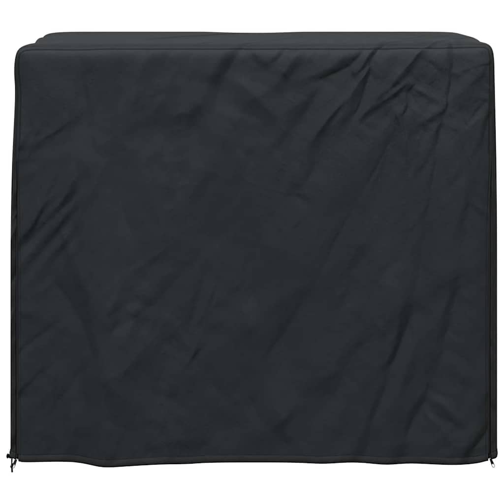 Vedstativtrekk Svart 61 X 122 X 106 Cm 420D Oxford Stoff