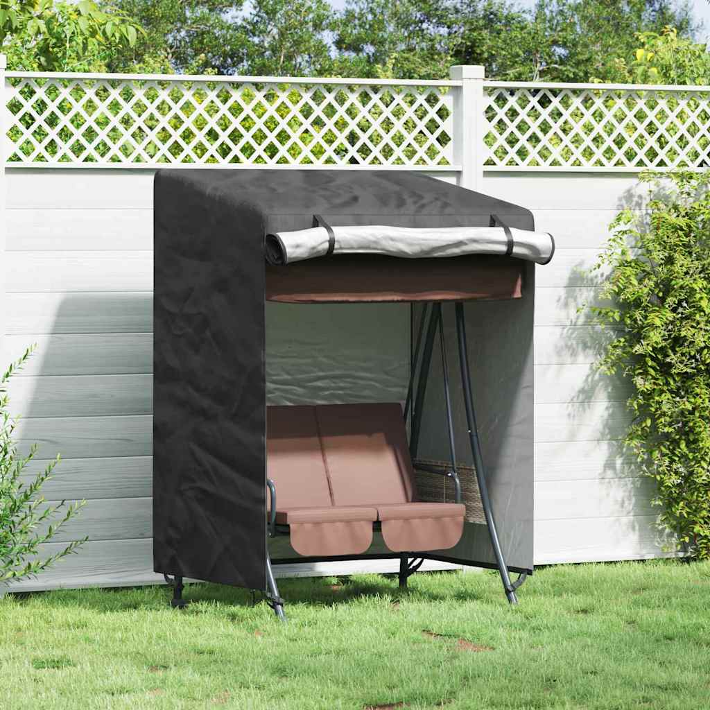 Trekk Til Utehuske Svart 120 X 90 X 155 Cm 420D Oxford Stoff