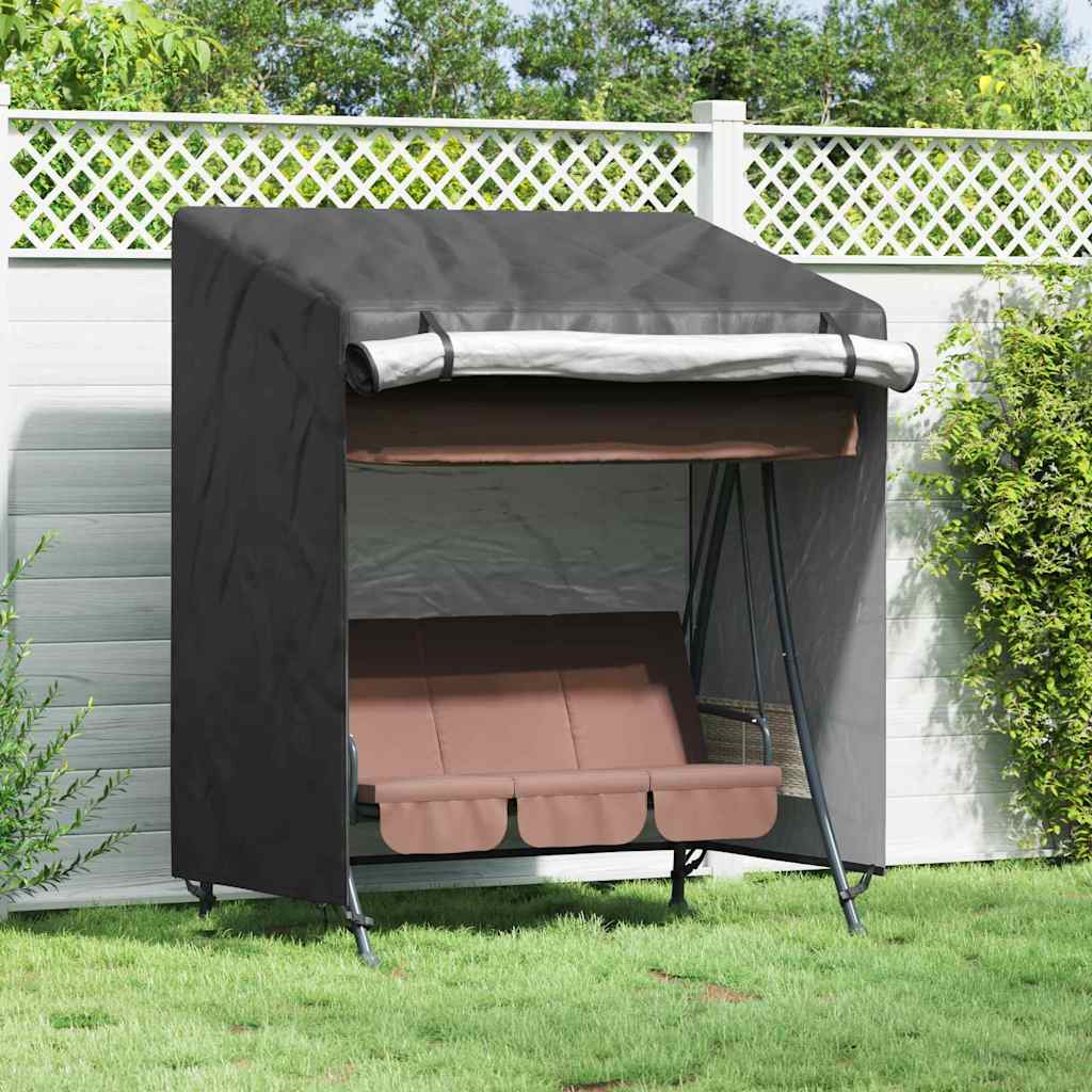 Trekk Til Utehuske Svart 155 X 95 X 165 Cm 210D Oxford Stoff