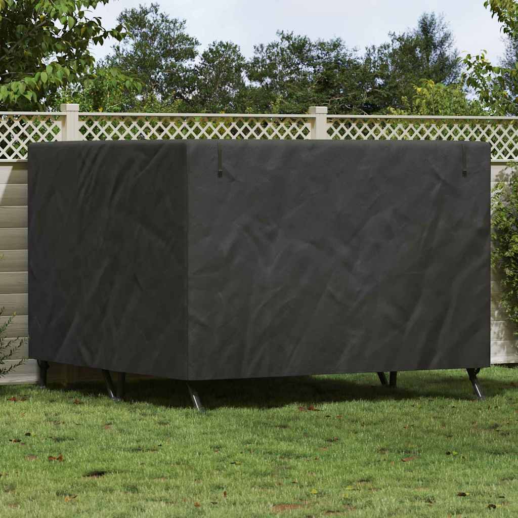 Trekk Til Utehuske Svart 250 X 250 X 160 Cm 420D Oxford Stoff