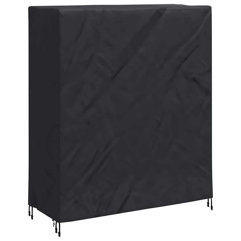 Pingpong Borddekken Ensfarget Svart 165 X 70 X 185 Cm Stoff