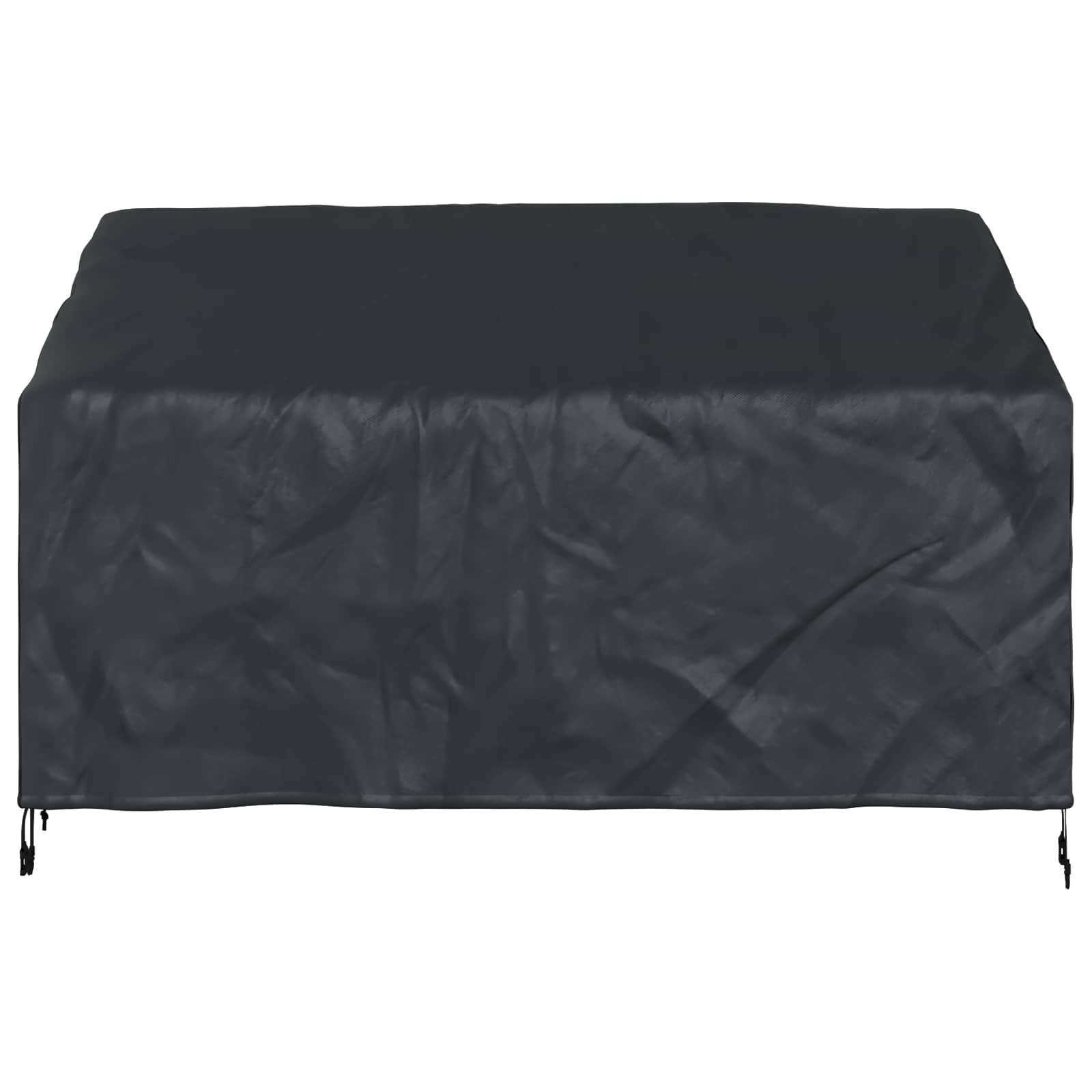 Hagebenkdeksel Svart 165 X 70 X 65 / 94 Cm 210D Oxford Stoff