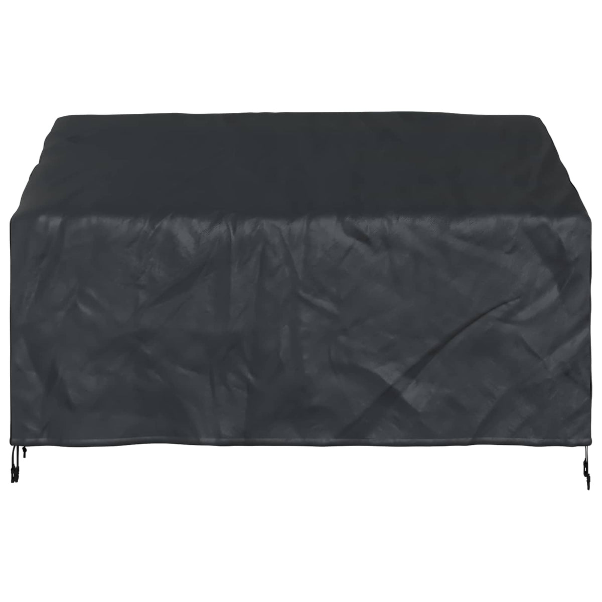 Hagebenkdeksel Svart 165 X 70 X 65 / 94 Cm 210D Oxford Stoff