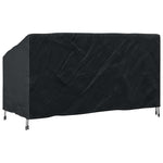 Hagebenkdeksel Svart 185 X 85 X 65 / 94 Cm 210D Oxford Stoff
