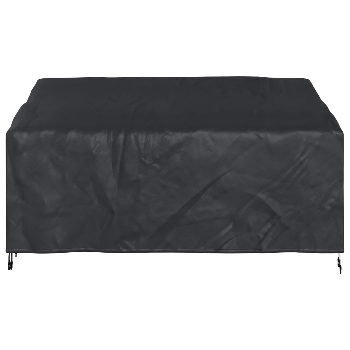 Hagebenkdeksel Svart 185 X 85 X 65 / 94 Cm 210D Oxford Stoff