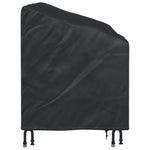 Hagebenkdeksel Svart 185 X 85 X 65 / 94 Cm 210D Oxford Stoff
