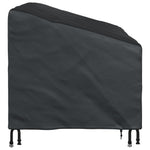 Hagebenkdeksel Svart 160 X 100 X 61 / 89 Cm 210D Oxford Stoff