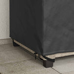 Hage Stoltrekk Svart 96 X 79 X 74 Cm 210D Oxford Stoff