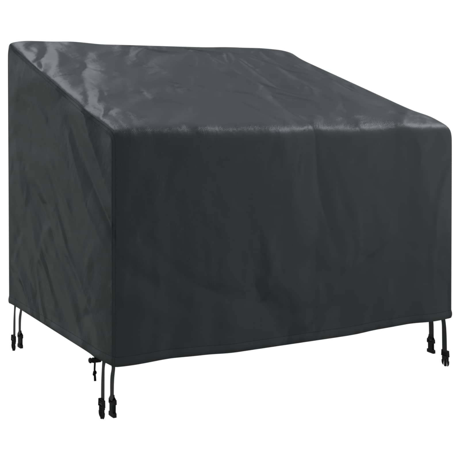Hage Stoltrekk Svart 96 X 79 X 74 Cm 210D Oxford Stoff