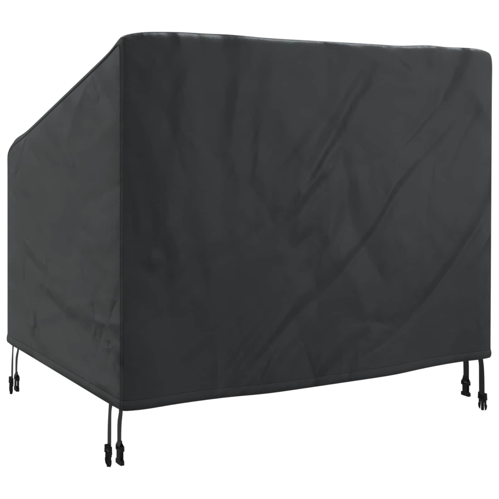 Hage Stoltrekk Svart 96 X 79 X 74 Cm 210D Oxford Stoff