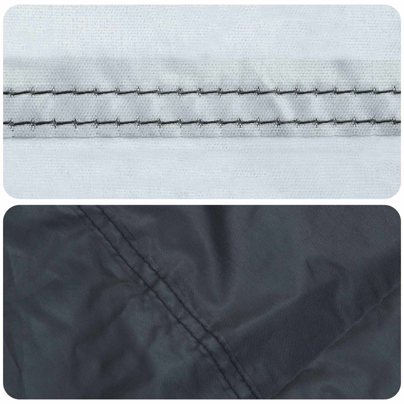 Hage Stoltrekk Svart 96 X 79 X 74 Cm 210D Oxford Stoff