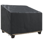 Hage Stoltrekk Svart 96 X 79 X 74 Cm 210D Oxford Stoff
