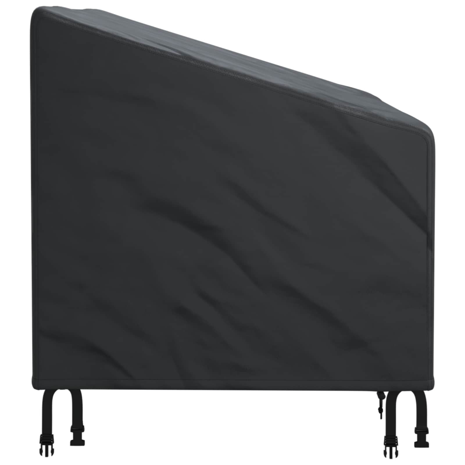 Hage Stoltrekk Svart 96 X 79 X 74 Cm 210D Oxford Stoff