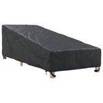 Utemøbelbeskyttelse Svart 210 X 80 X 75 Cm 420D Oxford Stoff