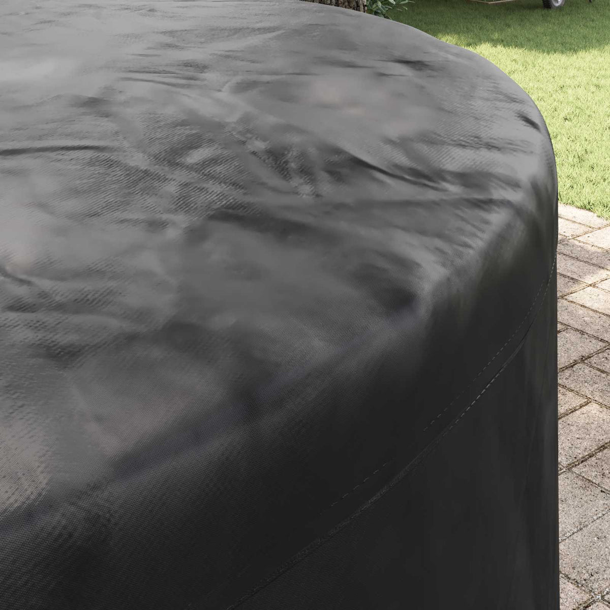 Møbelbeskyttelse Svart 157 X 157 X 85 Cm 210D Oxford Stoff
