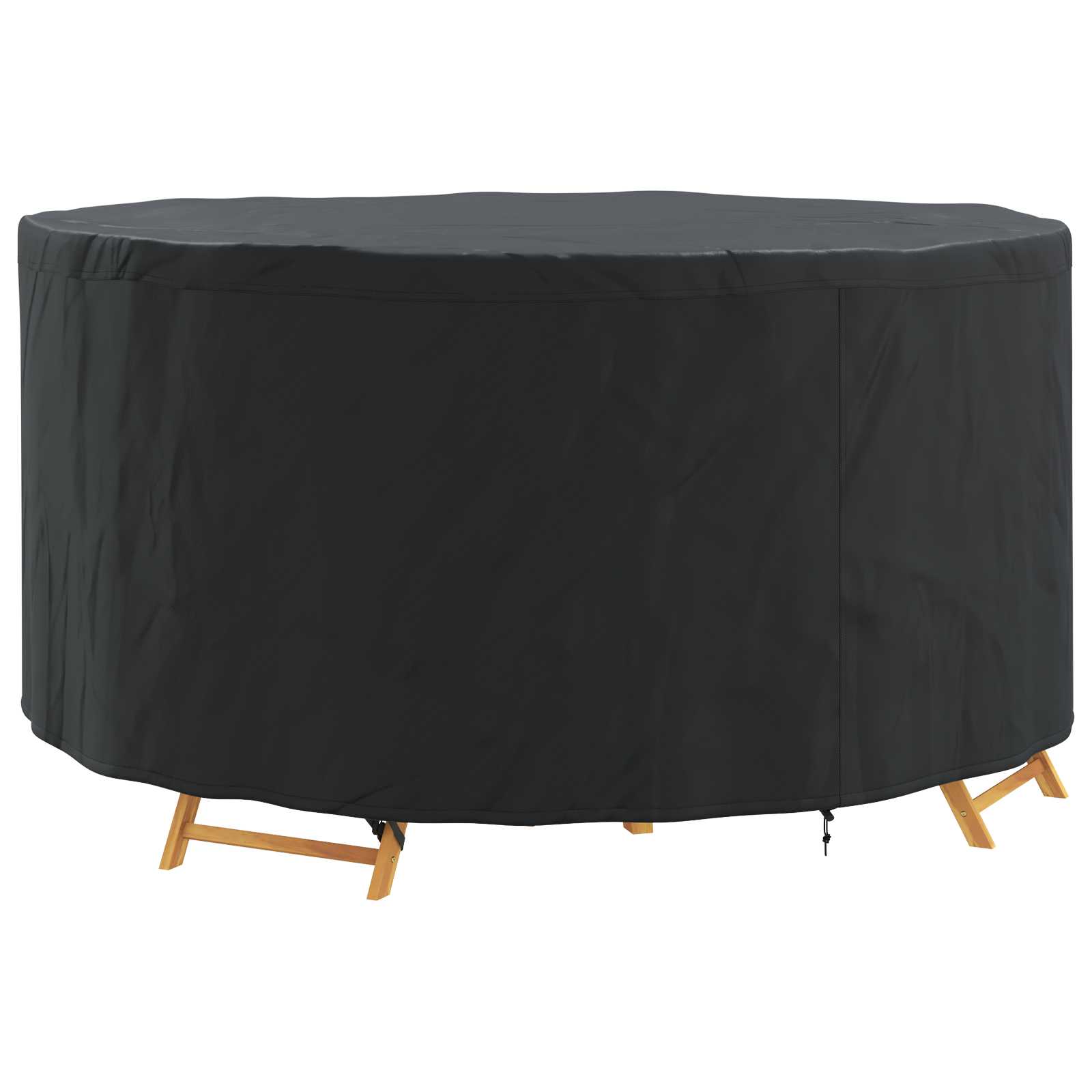 Møbelbeskyttelse Svart 182 X 182 X 85 Cm 420D Oxford Stoff
