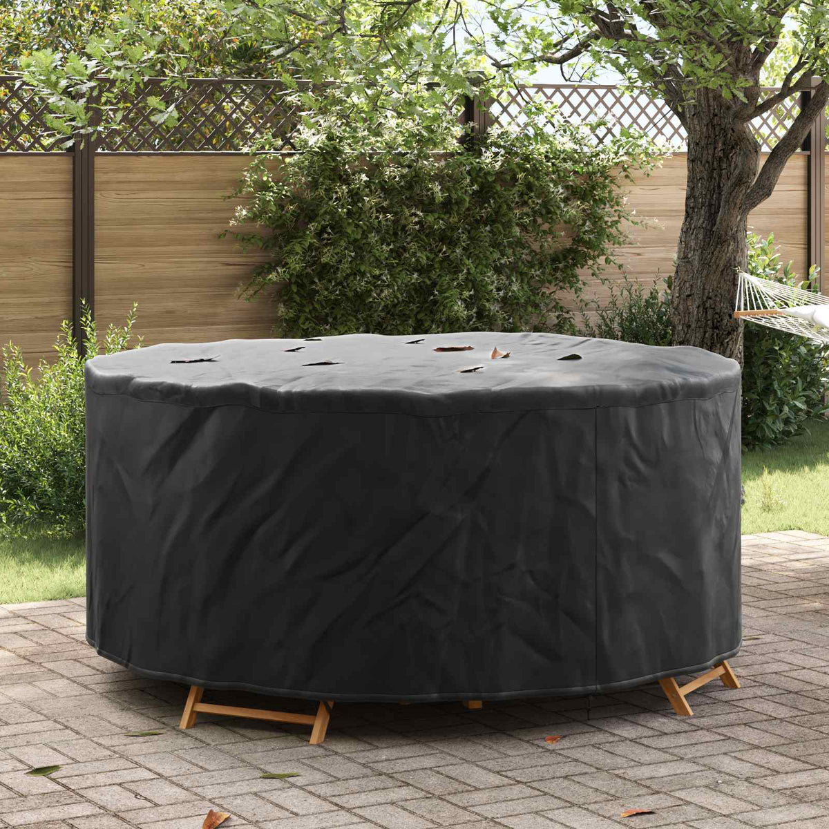 Møbelbeskyttelse Svart 200 X 200 X 71 Cm 420D Oxford Stoff