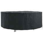 Møbelbeskyttelse Svart 244 X 244 X 85 Cm 210D Oxford Stoff