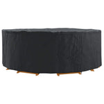 Møbelbeskyttelse Svart 244 X 244 X 85 Cm 420D Oxford Stoff