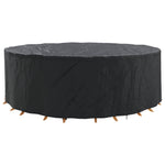 Møbelbeskyttelse Svart 279 X 279 X 71 Cm 210D Oxford Stoff