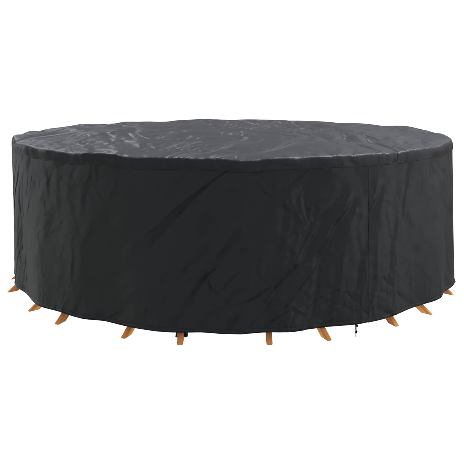 Møbelbeskyttelse Svart 279 X 279 X 85 Cm 210D Oxford Stoff
