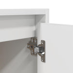 Veggmontert Nattbord 2 Stk Hvit 38X34X40 Cm