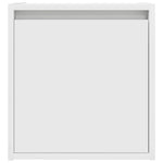 Veggmontert Nattbord 2 Stk Hvit 38X34X40 Cm