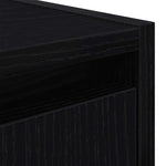 Veggmontert Nattbord Svart 38X34X40 Cm